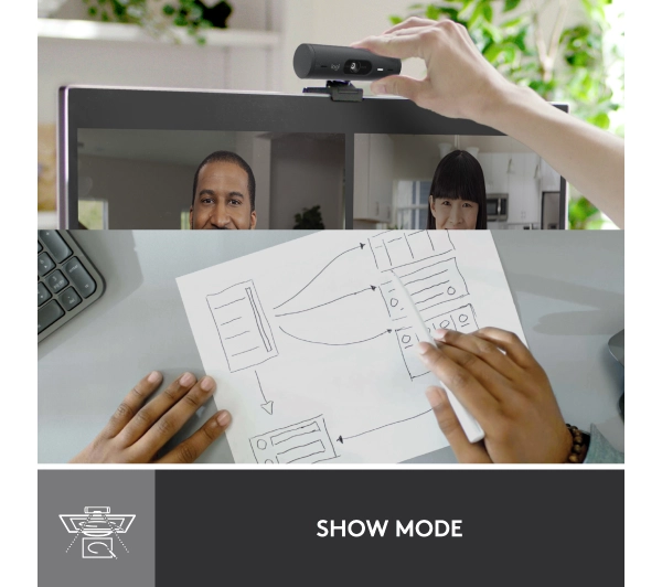 Logitech Brio 500  Grafitowy - Kup na Raty - RRSO 0%