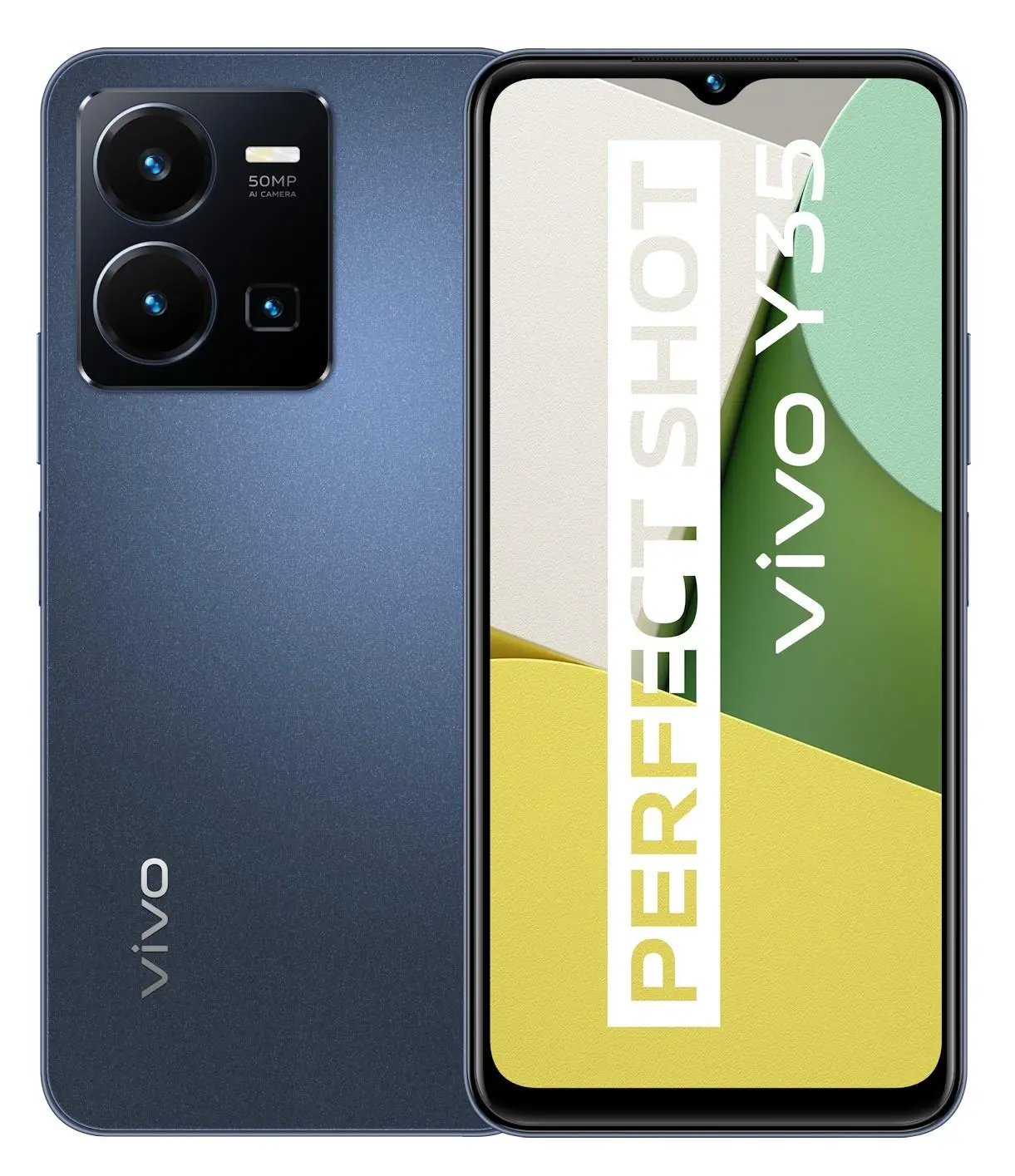 Smartfon vivo Y35 - 6,58" - 50 Mpix - niebieski
