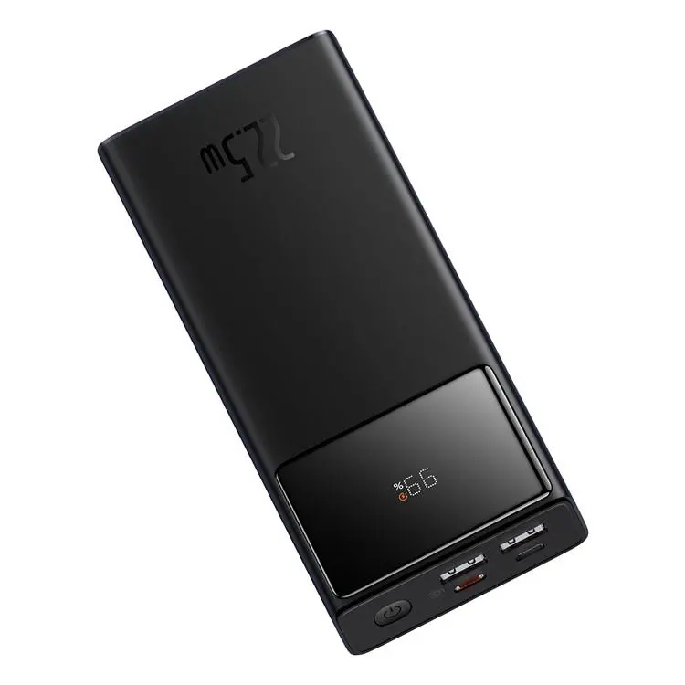 фото Зовнішній акумулятор (павербанк) Baseus Star Lord Display 22.5W 30000 mAh Black (PPXJ060101/PPXJ080101)