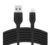 Kabel Belkin CAA008BT3MBK BoostCharge Flex USB-A do Lightning 3m Czarny