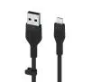 Kabel Belkin CAA008BT3MBK BoostCharge Flex USB-A do Lightning 3m Czarny