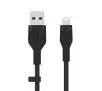 Kabel Belkin CAA008BT3MBK BoostCharge Flex USB-A do Lightning 3m Czarny