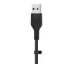 Kabel Belkin CAA008BT3MBK BoostCharge Flex USB-A do Lightning 3m Czarny