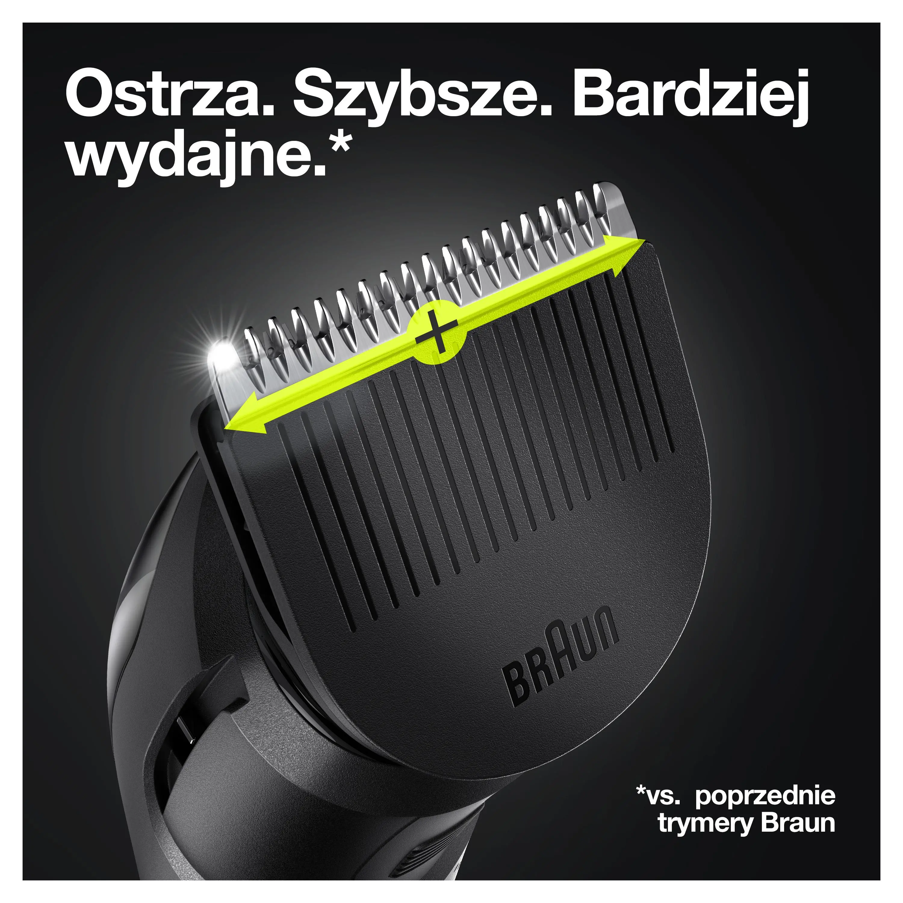 Zestaw wielofunkcyjny Braun MGK3321 BLK/VTGRN 50min