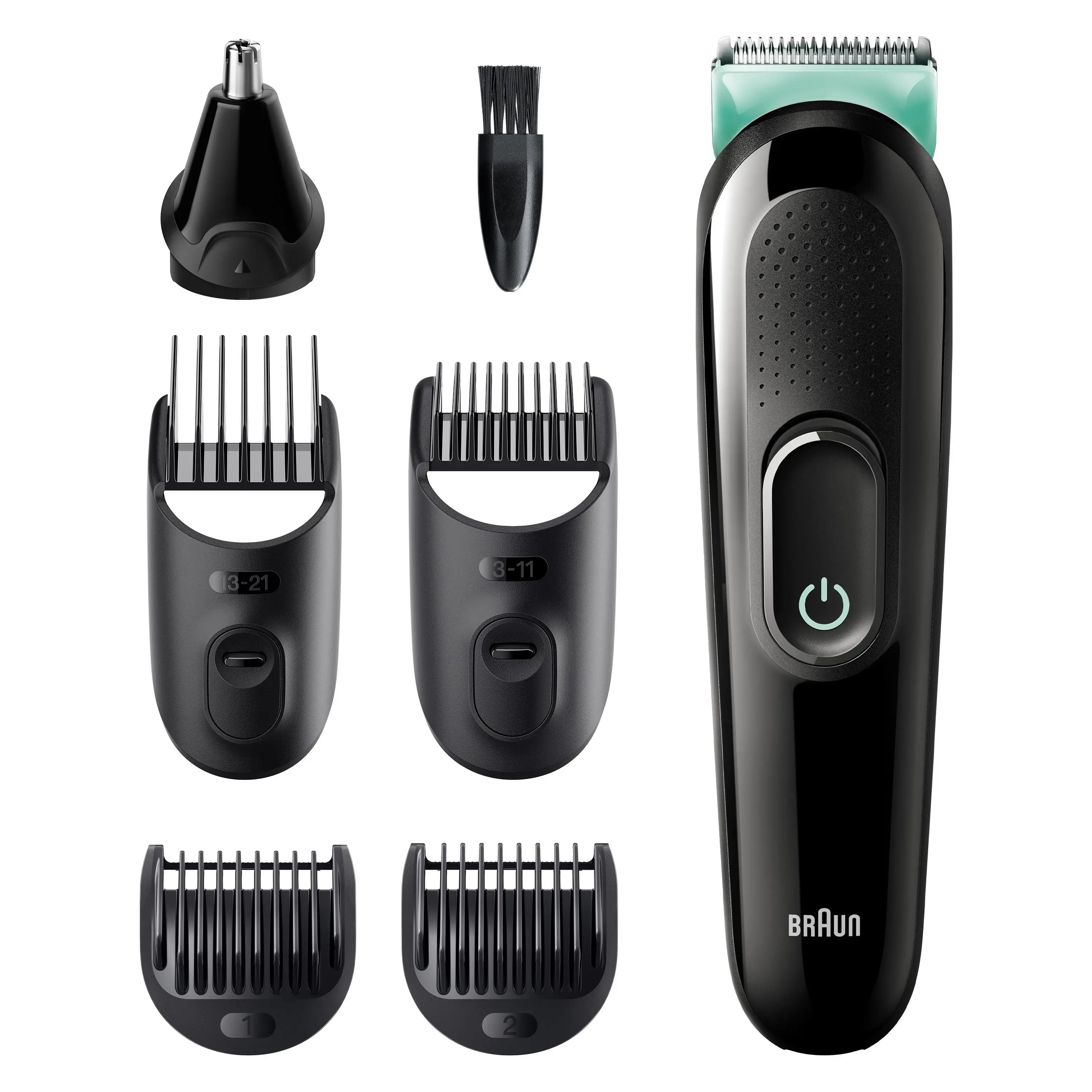 Zestaw wielofunkcyjny Braun MGK3321 BLK/VTGRN 50min