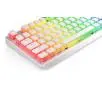 Klawiatura mechaniczna Endorfy Thock TKL Pudding Onyx White Blue Kailh Blue RGB Biały