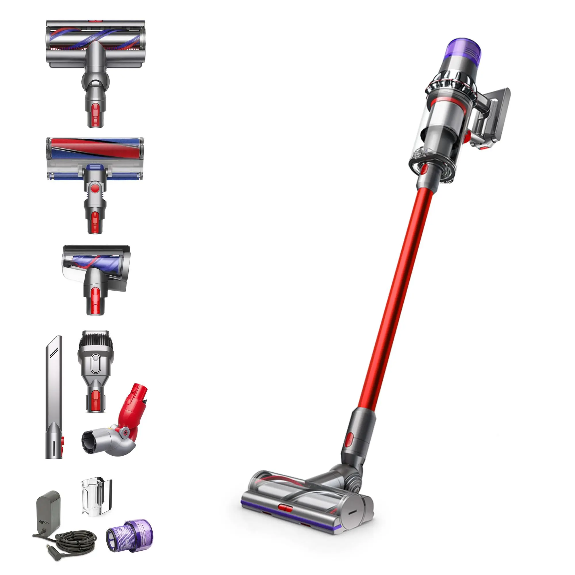 Odkurzacz bezprzewodowy Dyson V11 Absolute Extra 60min Wymienny akumulator Mini elektroszczotka