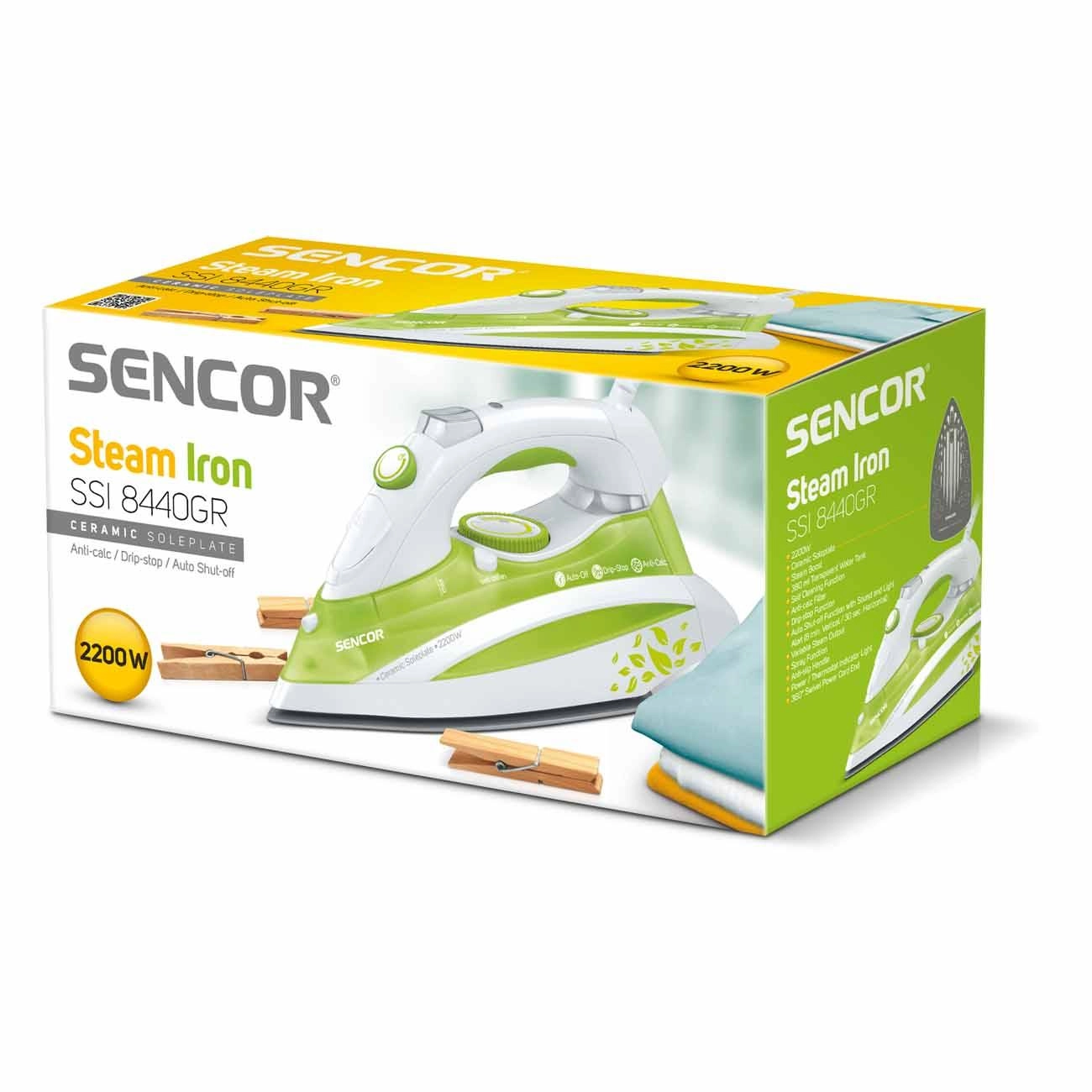 фото Праска з парою Sencor SSI 8440GR