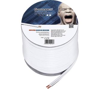 Kabel głośnikowy Oehlbach Speaker Wire SP-7 (208) 2x0,75mm 30m Biały