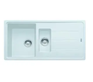 Franke Basis BFG 651-97 Granitowy Biały polarny