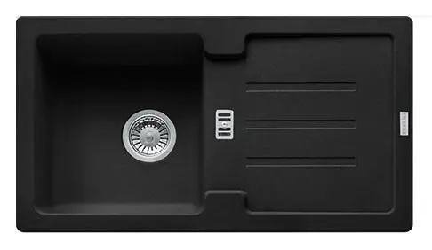 Zlewozmywak Franke Strada SAG 614-78 Granitowy Czarny mat