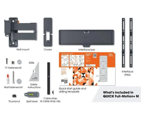Vogels TVM 1443 od 32" do 65" Max 25kg - Kup na Raty - RRSO 0%