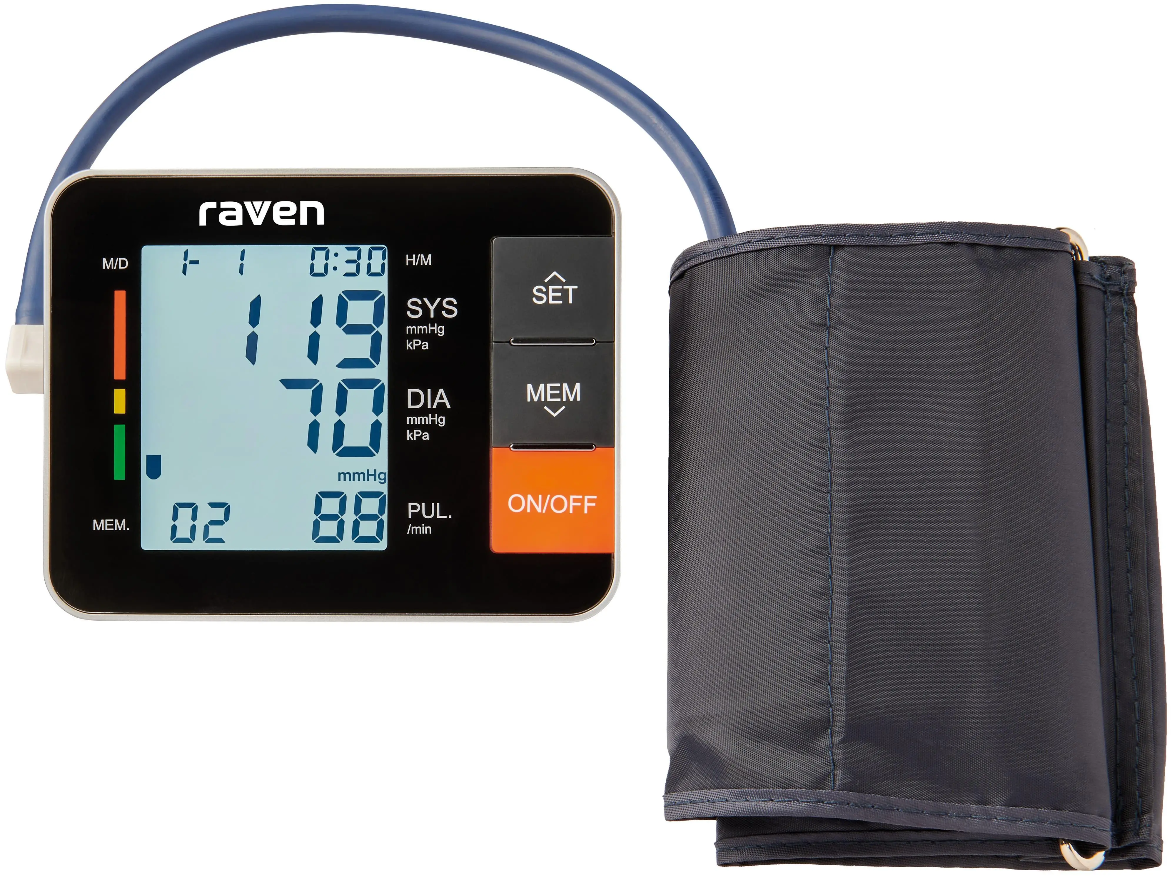 Ciśnieniomierz Raven ECI002X Wykrywanie arytmii