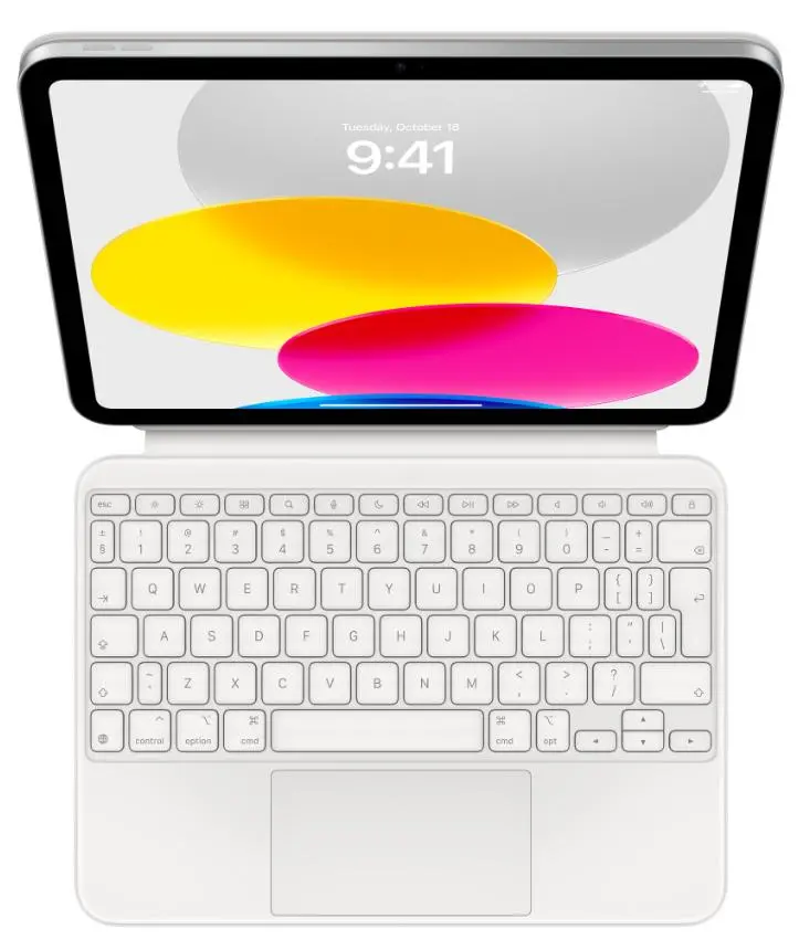 Etui Apple Magic Keyboard Folio iPad 10.9 (10. gen.) angielski międzynarodowy MQDP3Z/A/A Biały