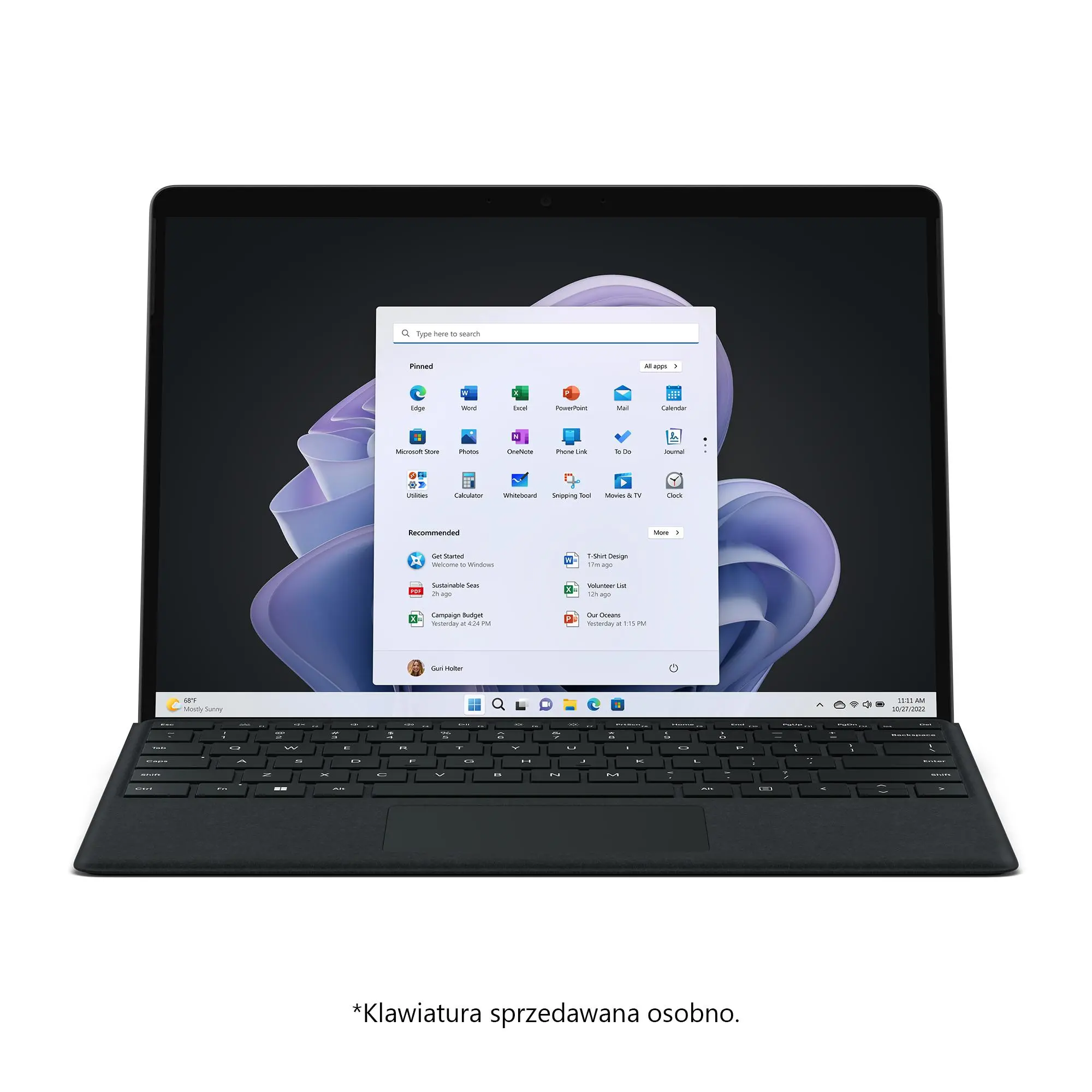 MicrosoftのSurface Pro9 i5-1235U 16Gb Laptop 2w1 Microsoft Surface Pro 9 13