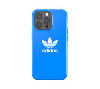 Etui Adidas Snap Case Trefoil błyszcące do iPhone 13/13 Pro Niebieski