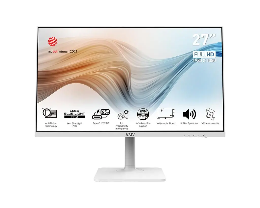 Monitor MSI Modern MD272PW 27" Full HD IPS 75Hz 4ms