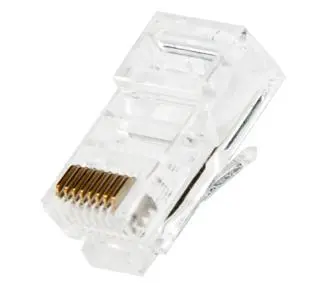 Unitek Y-OT18TP wtyk modularny RJ45 (8P8C) Cat. 5e 100 szt. Przezroczysty
