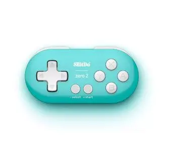 Pad 8BitDo Zero 2 Bluetooth mini Kontroler do PC, Nintendo Switch, Android Bezprzewodowy Turkusowy