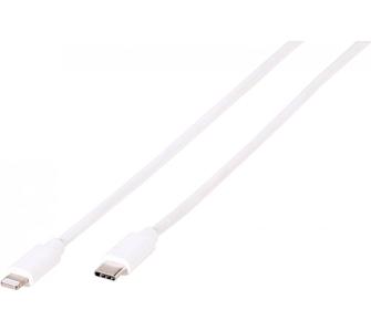 Kabel Vivanco USB-C - Lightning 1m Biały