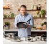 Patelnia Tefal Jamie Oliver Home Cook E3030455 Indukcja Titanium 24cm