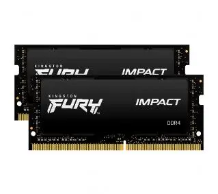 Kingston FURY Impact DDR4 32GB (2 x 16GB) 3200 CL20 SODIMM Czarny - Kup na Raty - RRSO 0%