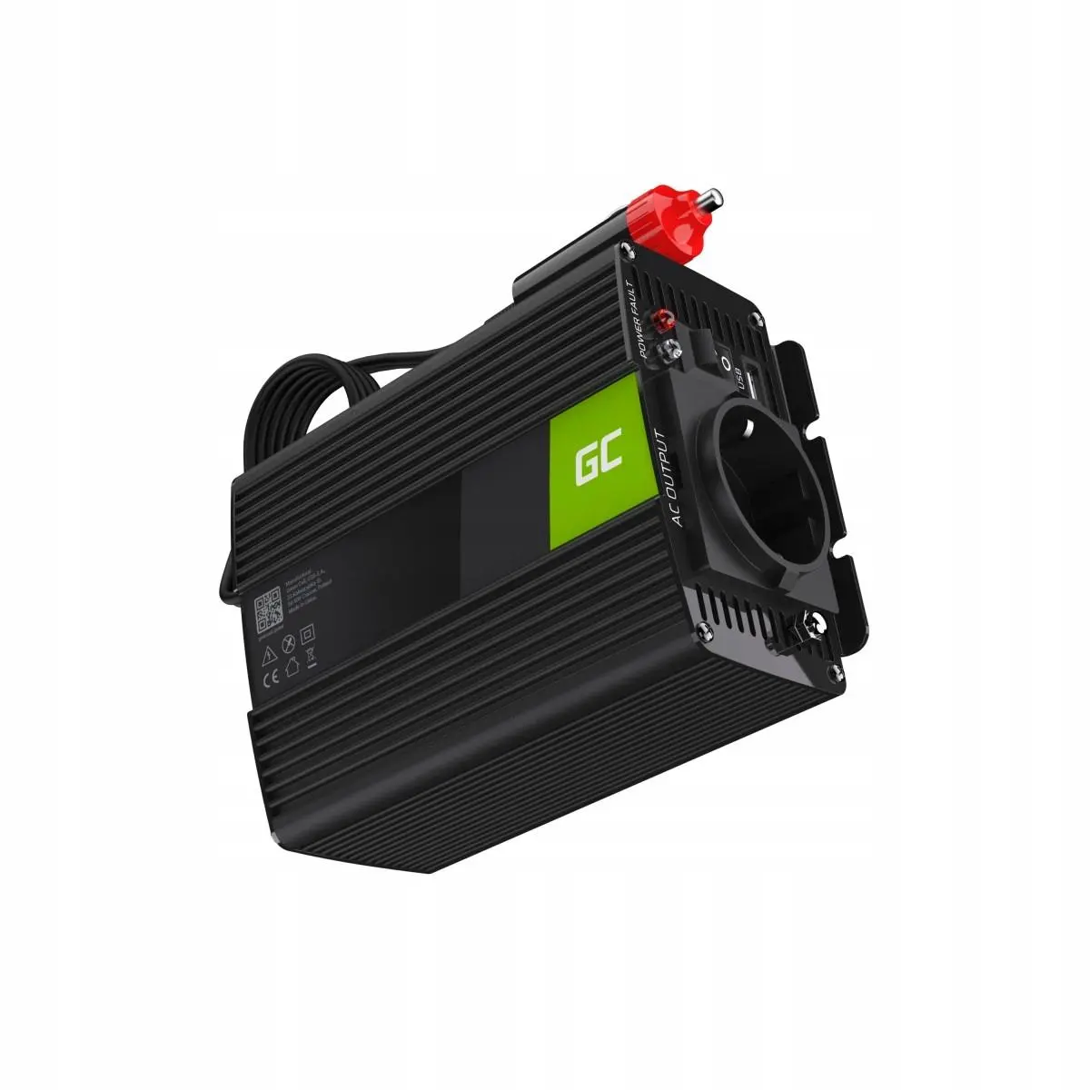 Фото Перетворювач (інвертор) Green Cell INV29 12V/230V 150/300W