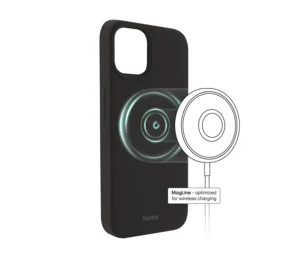 Hama MagCase Safety do iPhone 14 Czarny