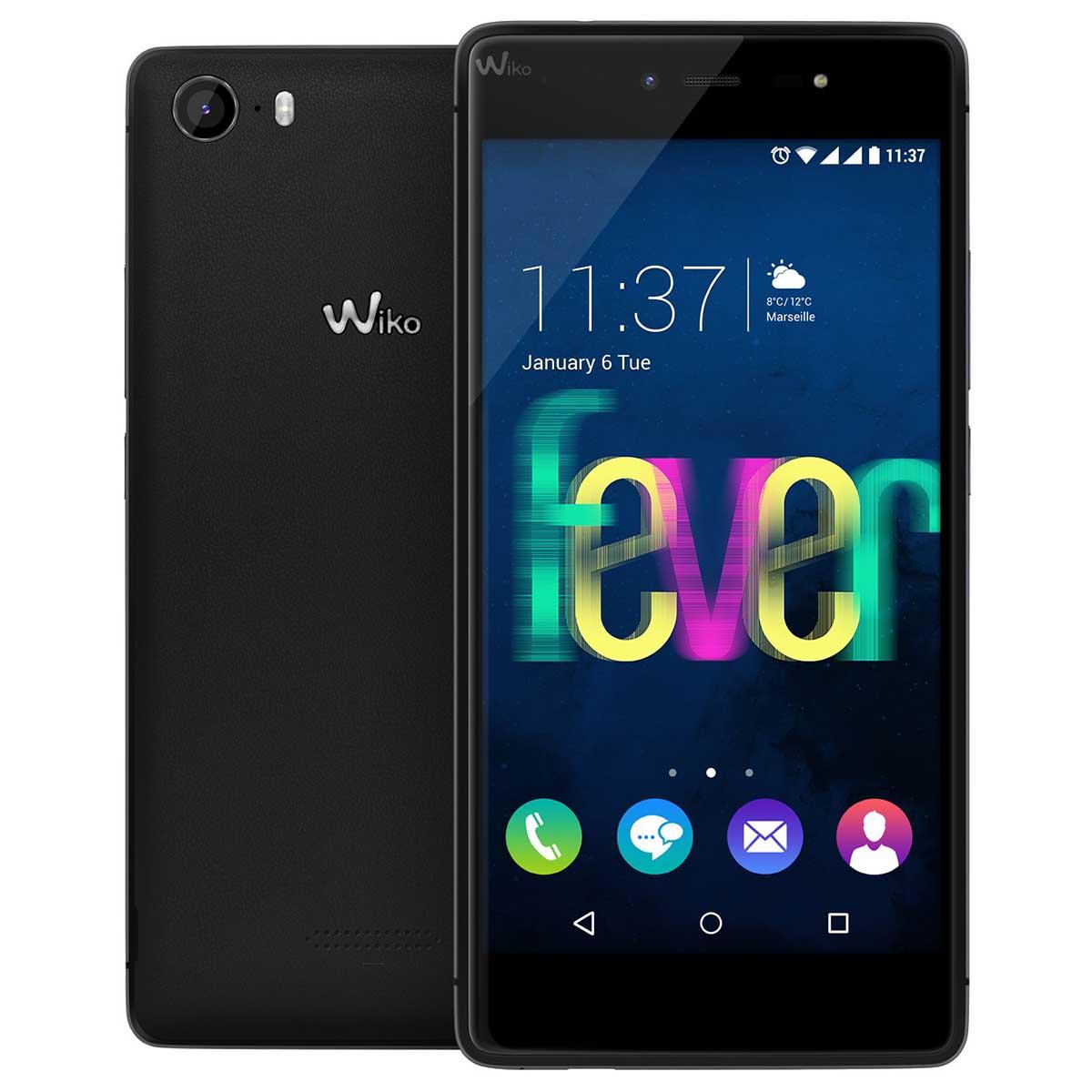 Smartfon Wiko Fever (czarno-szary)