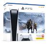 Konsola Sony PlayStation 5 (PS5) z napędem + dodatkowy pad (biały) + God of War Ragnarok + The Last of Us Part II