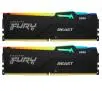 Pamięć RAM Kingston FURY Beast DDR5 RGB 16GB (2 x 8GB) 5600 CL40 Czarny