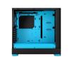 Obudowa Fractal Design Pop Air TG Clear Tint RGB Cyan Core Czarno-niebieski