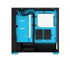 Obudowa Fractal Design Pop Air TG Clear Tint RGB Cyan Core Czarno-niebieski