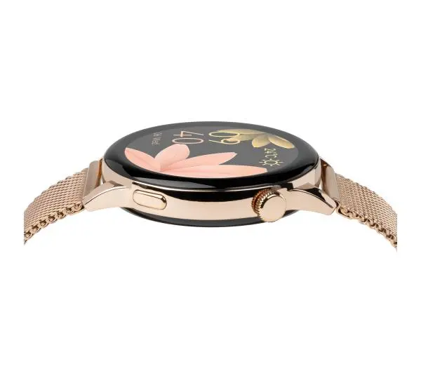 Maxcom FW58 Vanad Pro 46mm Złoty + Kamień Gua Sha - ⚡ BESTSELLERY ⚡ - Kup na Raty - RRSO 0%