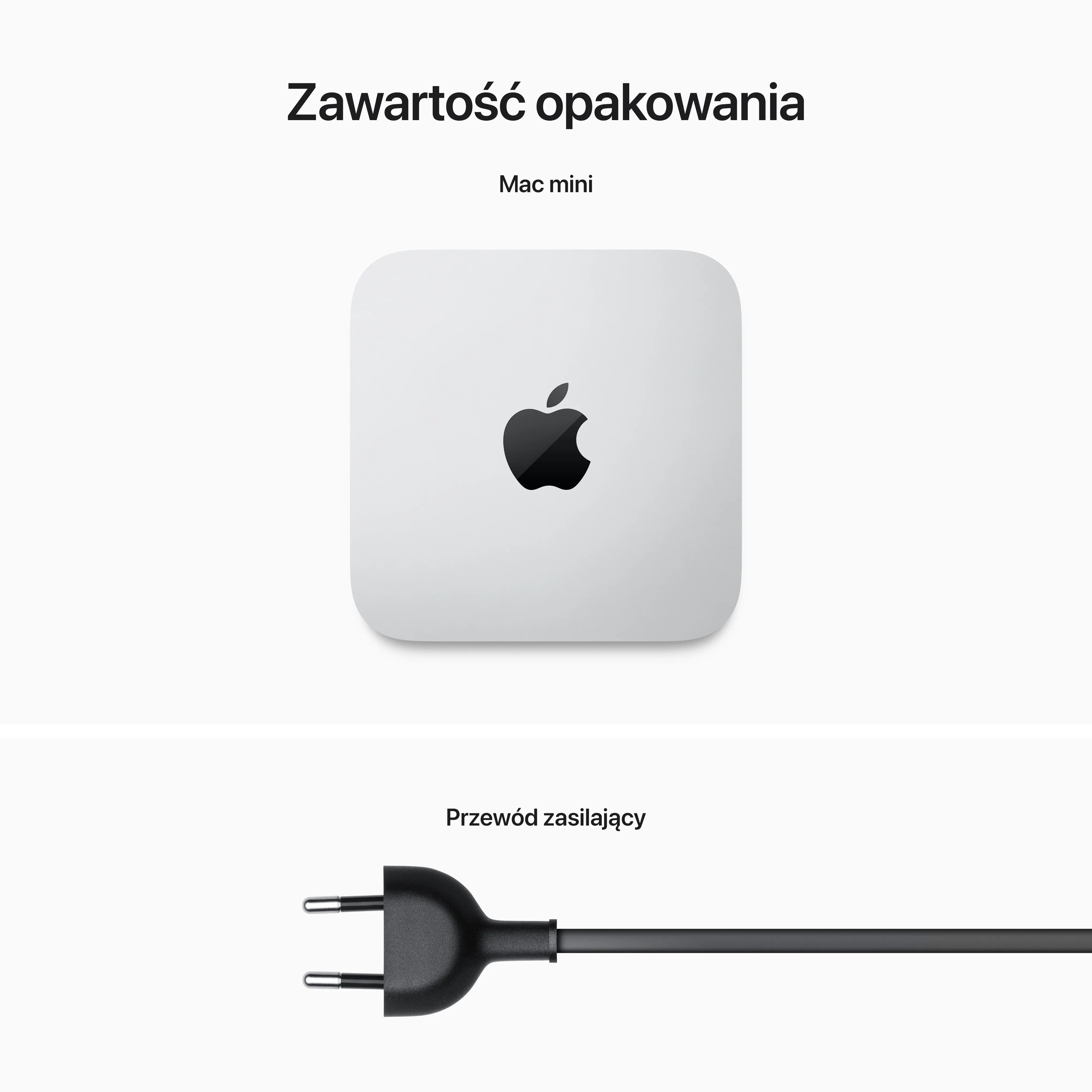 MiniPC Apple Mac Mini 2023 M2 8GB RAM 512GB Dysk SSD macOS 