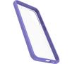 Etui OtterBox React do Samsung Galaxy S23+ Przeźroczysty z fioletową ramką