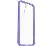Etui OtterBox React do Samsung Galaxy S23+ Przeźroczysty z fioletową ramką