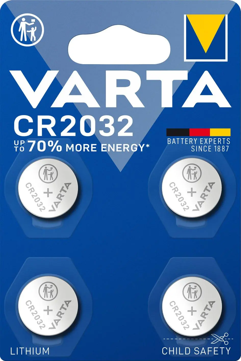 Baterie VARTA CR2032 4szt.