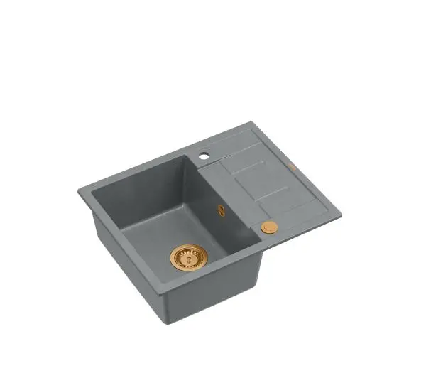 Quadron HB8210U5-C1 P2O Morgan 116 Granitowy Szary/Miedziany - DRUGI -30%, ALBO 5-TY ZA 1ZŁ - Kup na Raty - RRSO 0%
