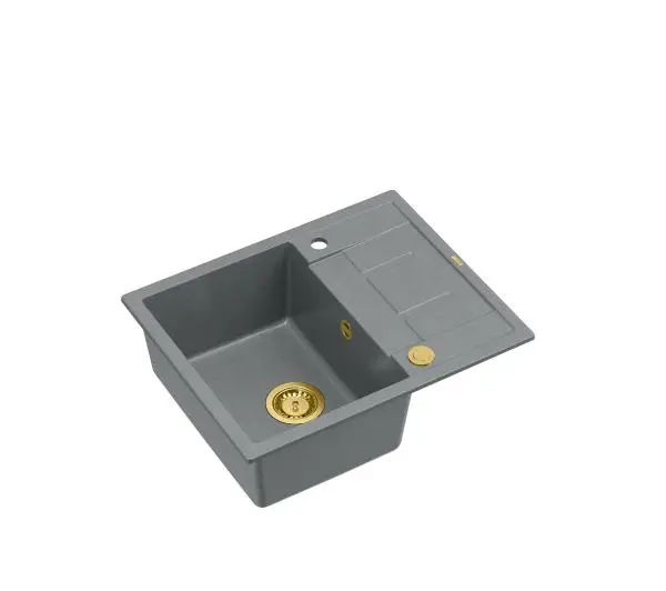 Quadron HB8210U5-G1 P2O Morgan 116 Granitowy Szary/Złoty - DRUGI -30%, ALBO 5-TY ZA 1ZŁ - Kup na Raty - RRSO 0%