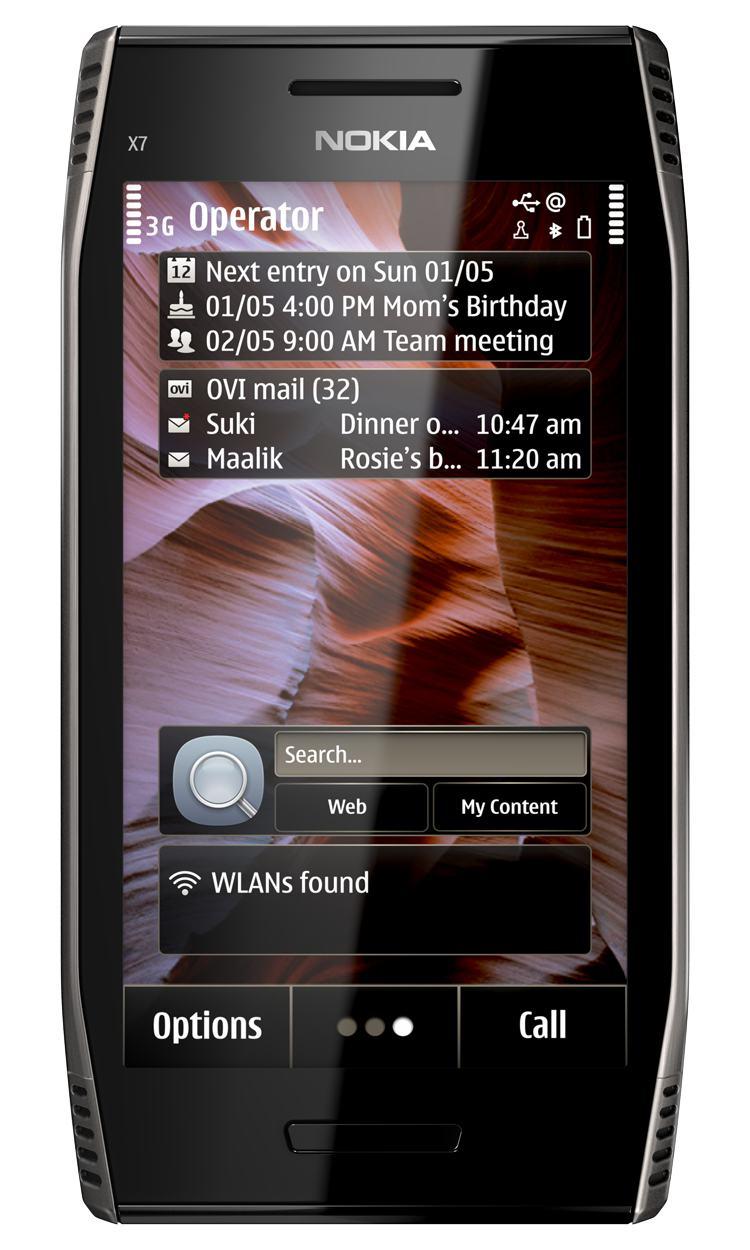 Nokia X7 (ciemno srebrny)