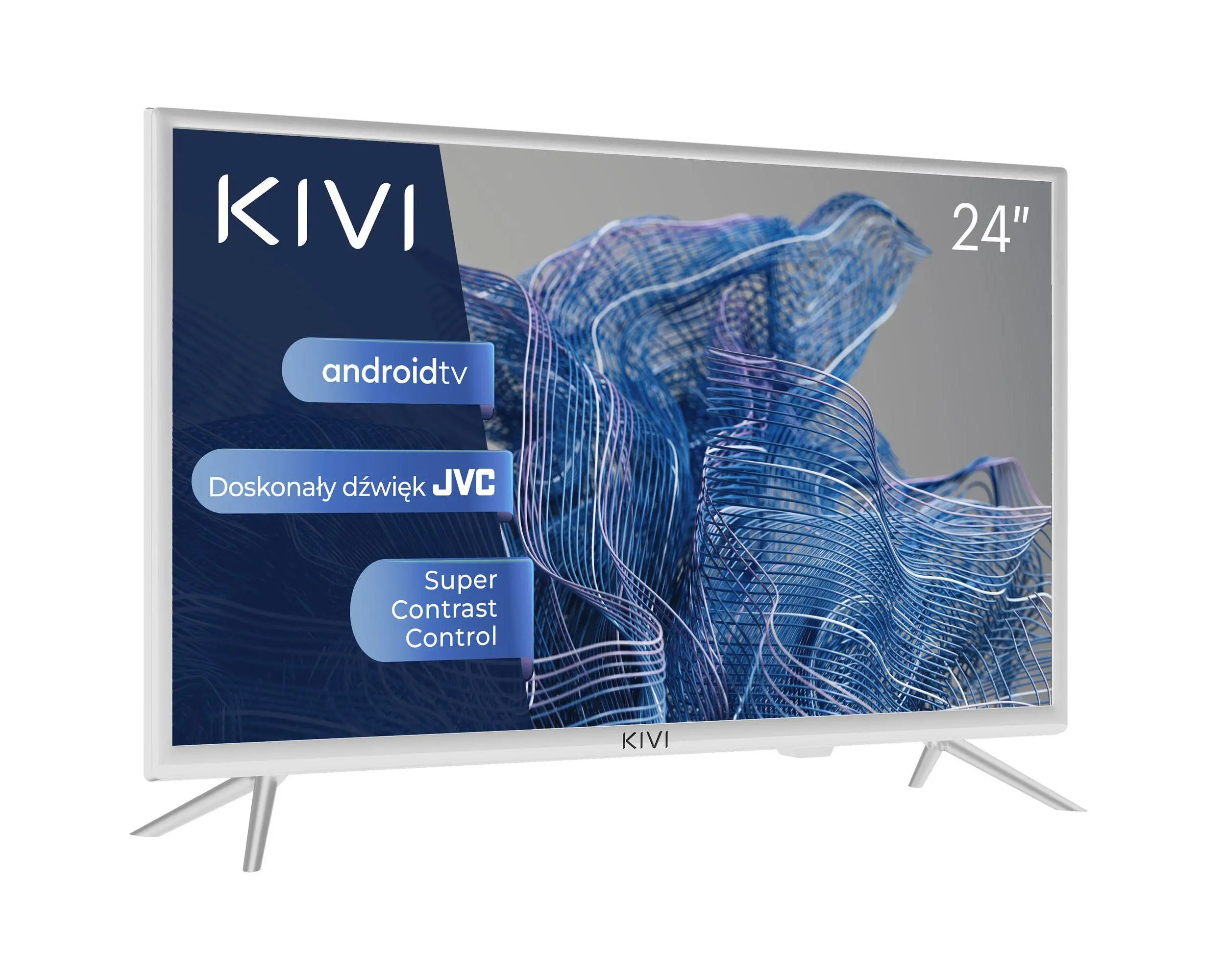 Telewizor KIVI 24H750NW 24" LED HD Ready Android TV DVB-T2