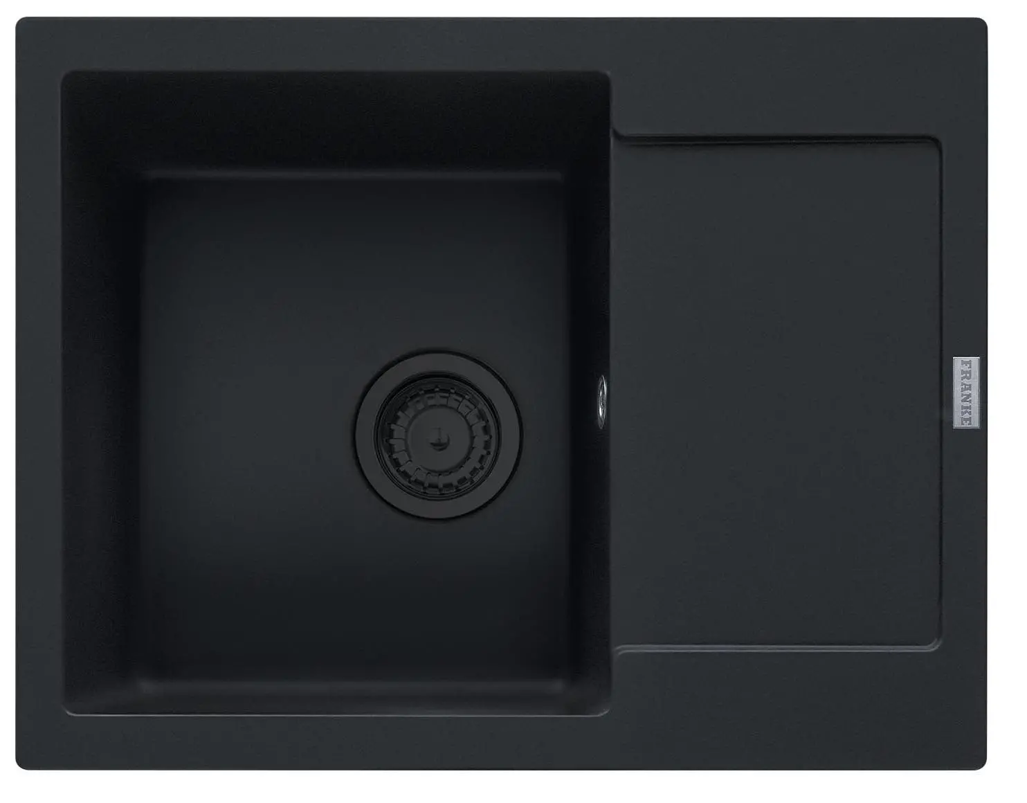 Zlewozmywak Franke Maris MRG 611-62 Granitowy Czarny mat