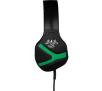 Słuchawki przewodowe z mikrofonem Konix Mythics Nemesis Xbox One Nauszne Czarno-zielony