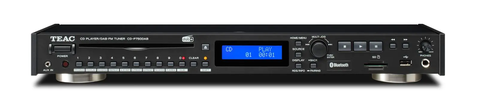 Odtwarzacz Teac CD-P750DAB Czarny