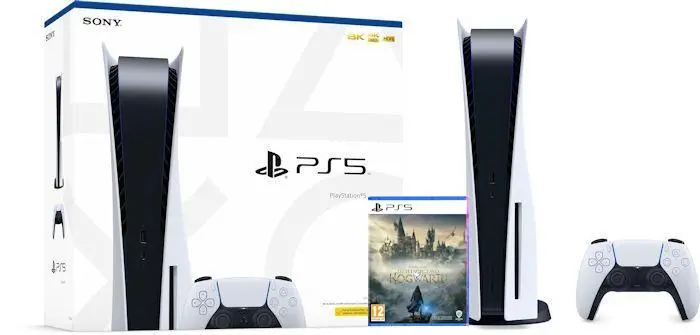 Konsola Sony PlayStation 5 (PS5) z napędem + Dziedzictwo Hogwartu