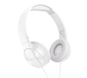 Słuchawki przewodowe Pioneer SE-MJ503-W Nauszne Biały