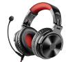 Słuchawki bezprzewodowe Oneodio Pro M Nauszne Bluetooth 5.2 Czarno-czerwony