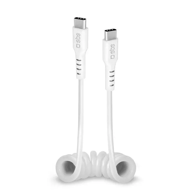 Kabel SBS USB-C do USB-C 1m Biały