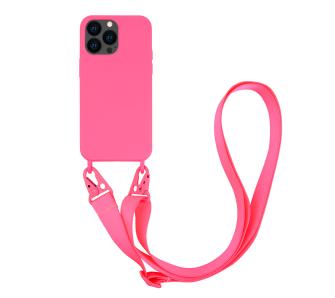Etui Vivanco Necklace Cover do iPhone 13 Pro Różowy